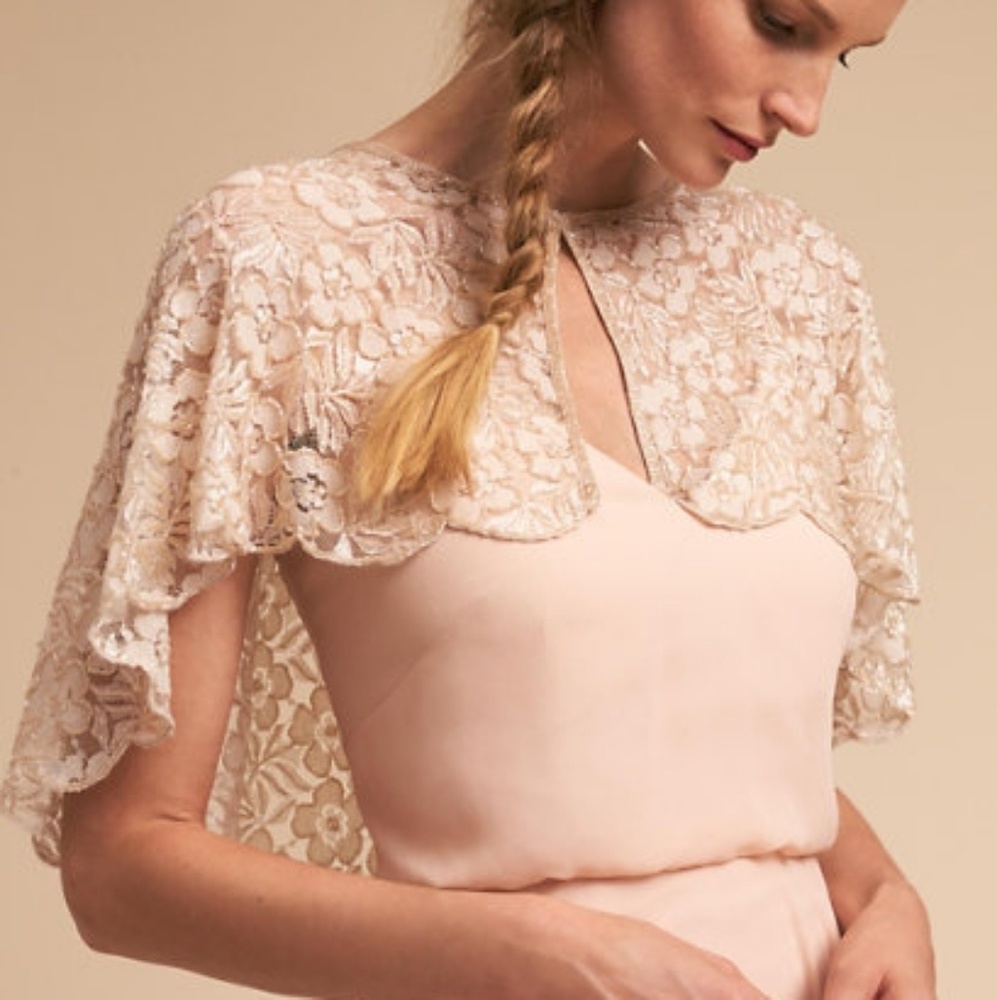 BHLDN Adrianna Papell Jenkins capelet